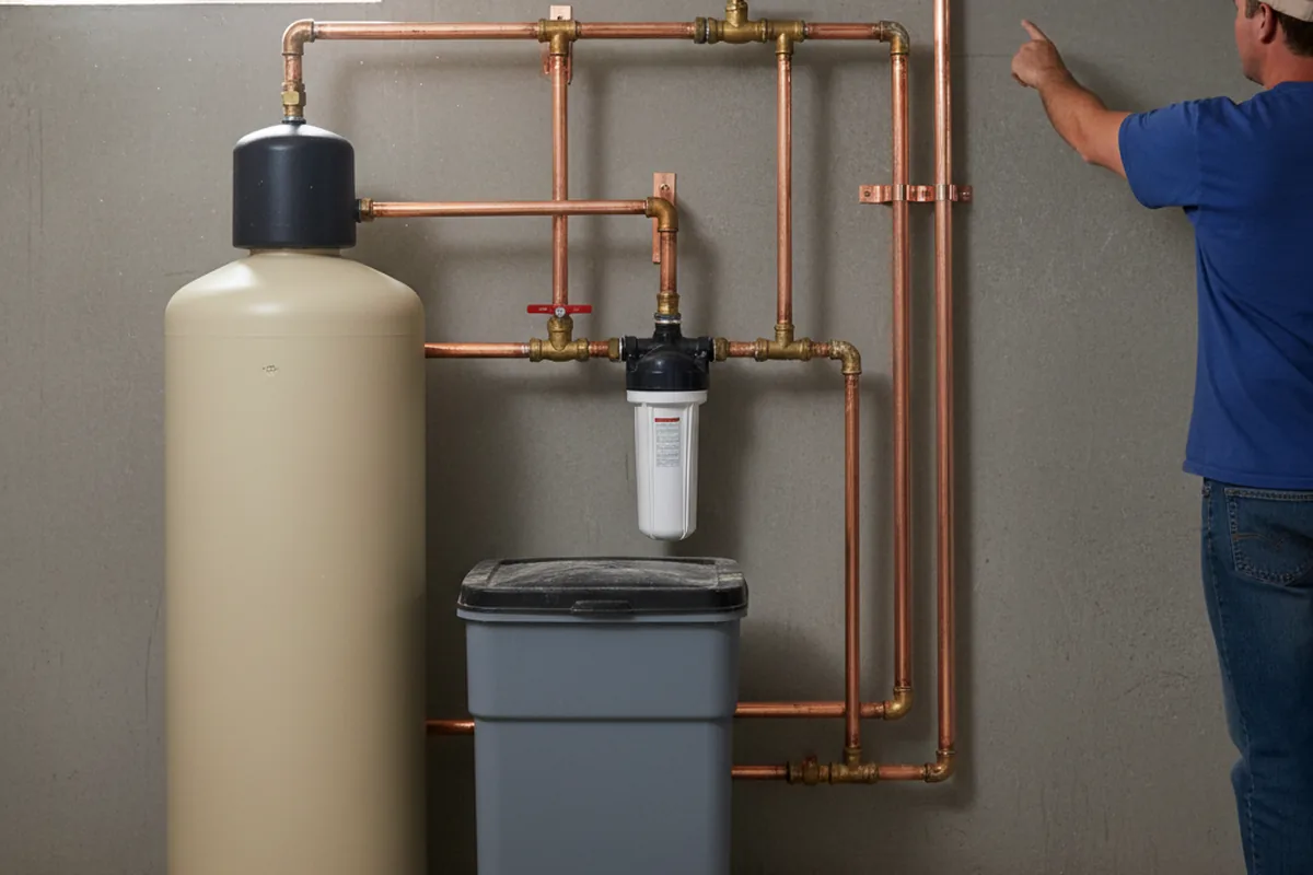 Whole-house water treatment system installed in Haydenville